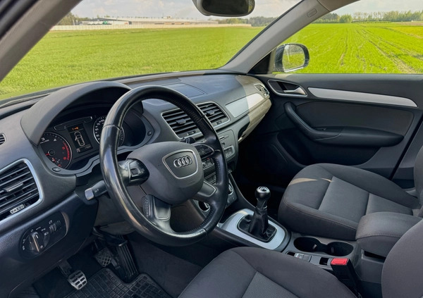 Audi Q3 cena 67900 przebieg: 142219, rok produkcji 2015 z Łosice małe 121